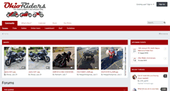 Desktop Screenshot of ohioriders.net